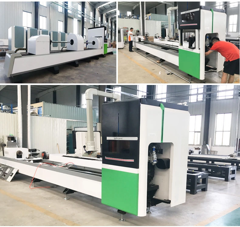 Automatic Fiber Laser Cutting Machine for Metal Tube Carbon Pipes