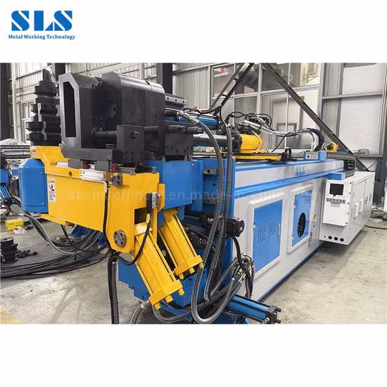 電動油圧丸角鋼管プッシュローリングベンダー、マンドレルCNC家具フレーム用自動パイプ曲げ機、自動車オイル排気管