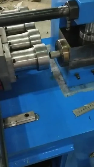 自動金属円形角タッパー パイプ チューブ エンド削減成形収縮機械の価格